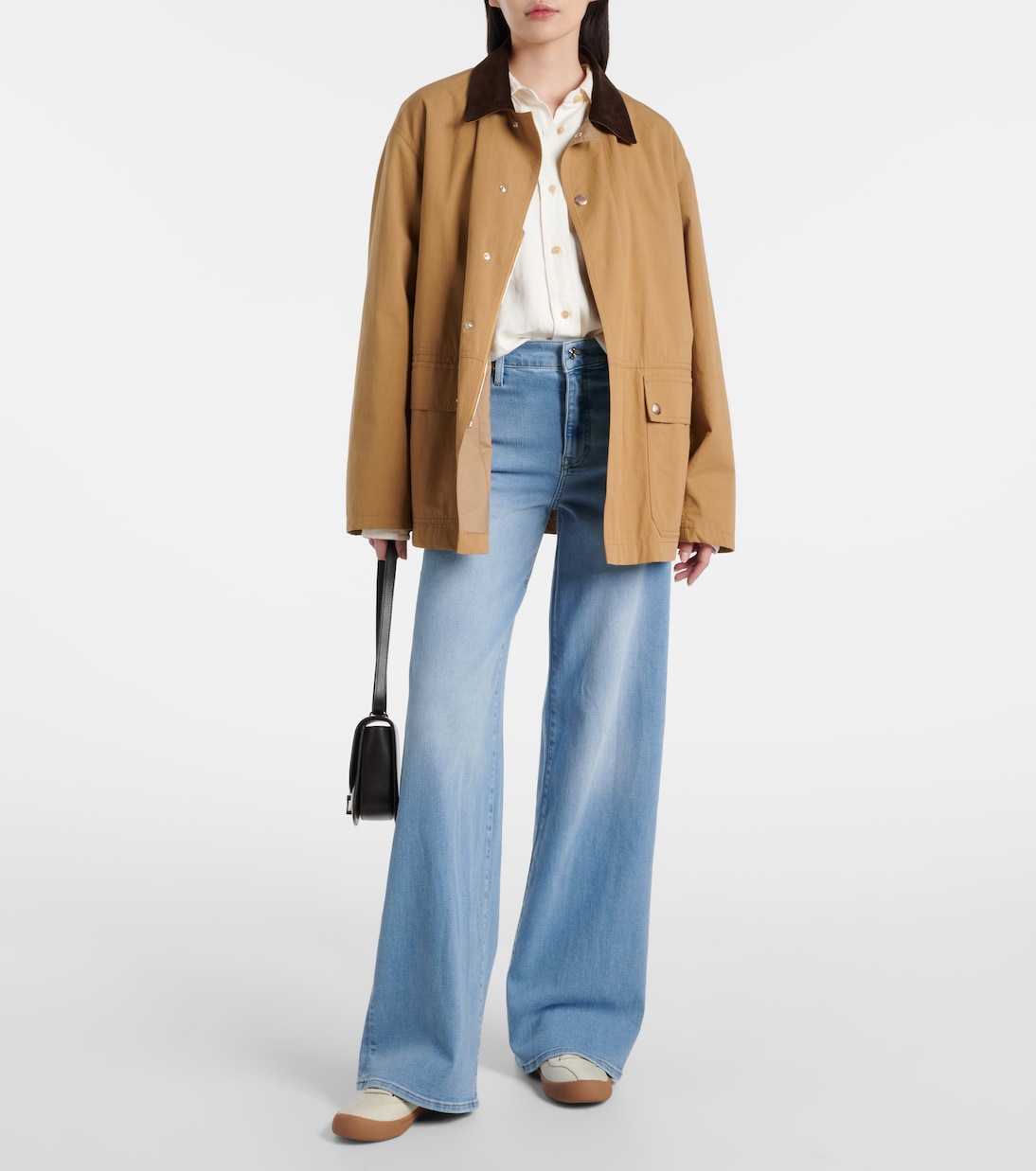 Le Slim Palazzo flared jeans | Frame