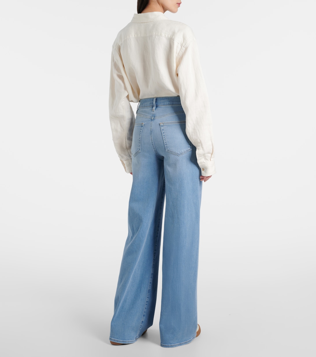 Le Slim Palazzo flared jeans | Frame