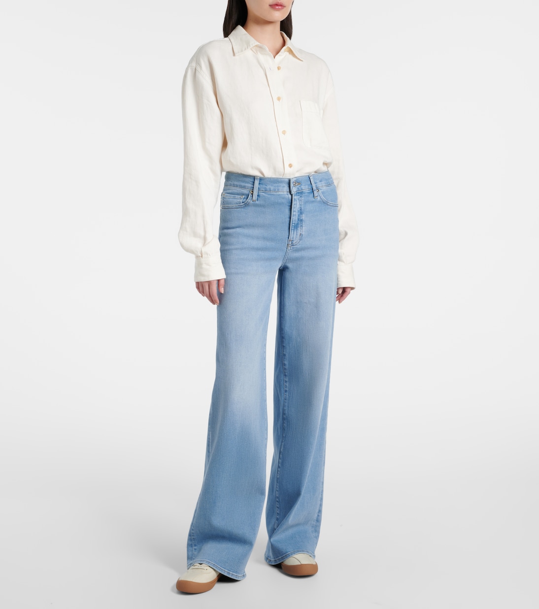 Le Slim Palazzo flared jeans | Frame