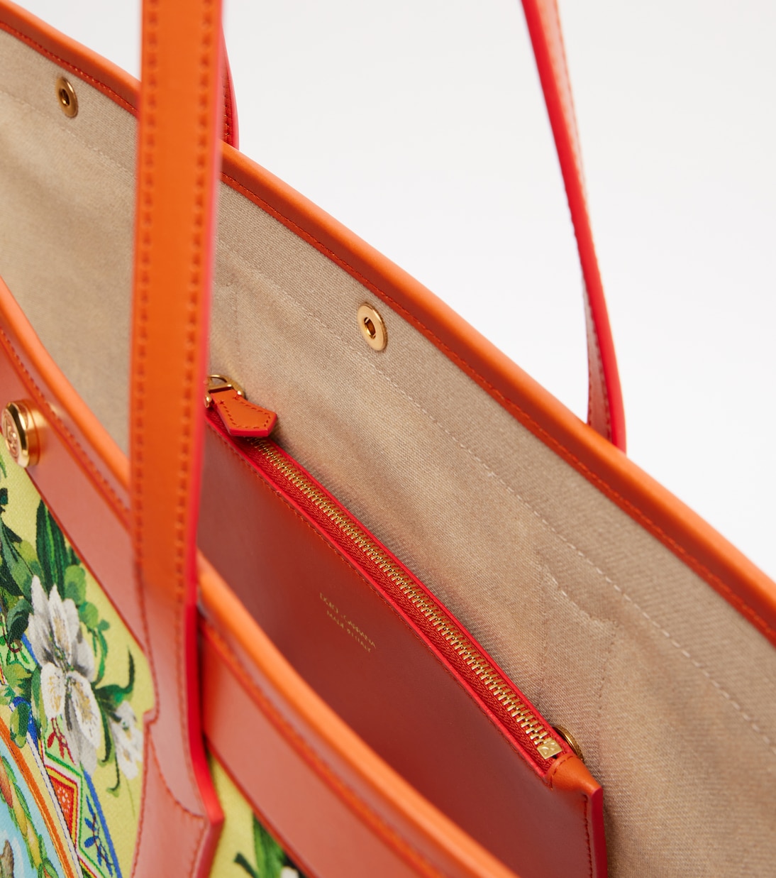 Bedruckter Shopper Taormina Large aus Canvas | Dolce&Gabbana