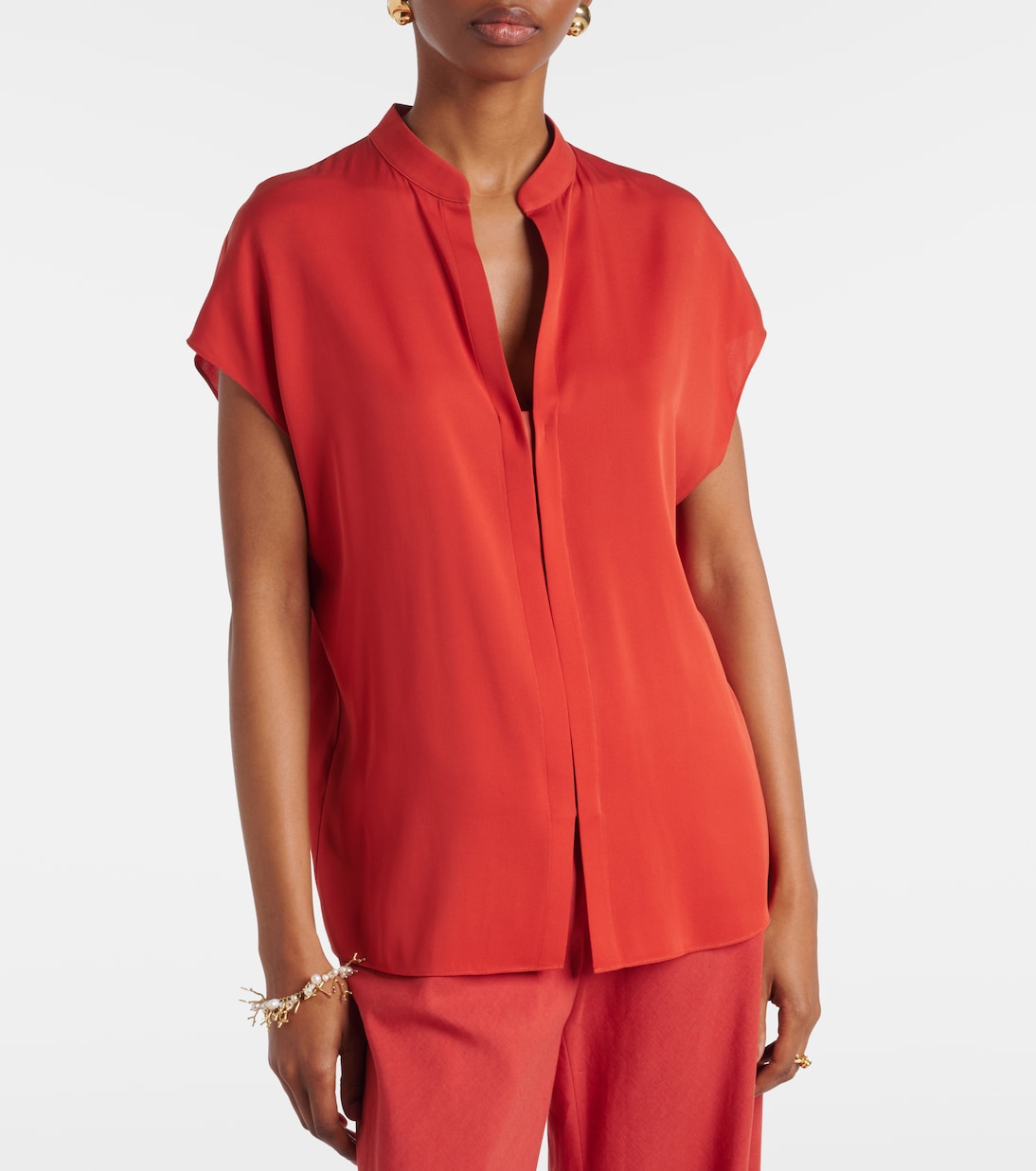 Top aus einem Seidengemisch | Vince