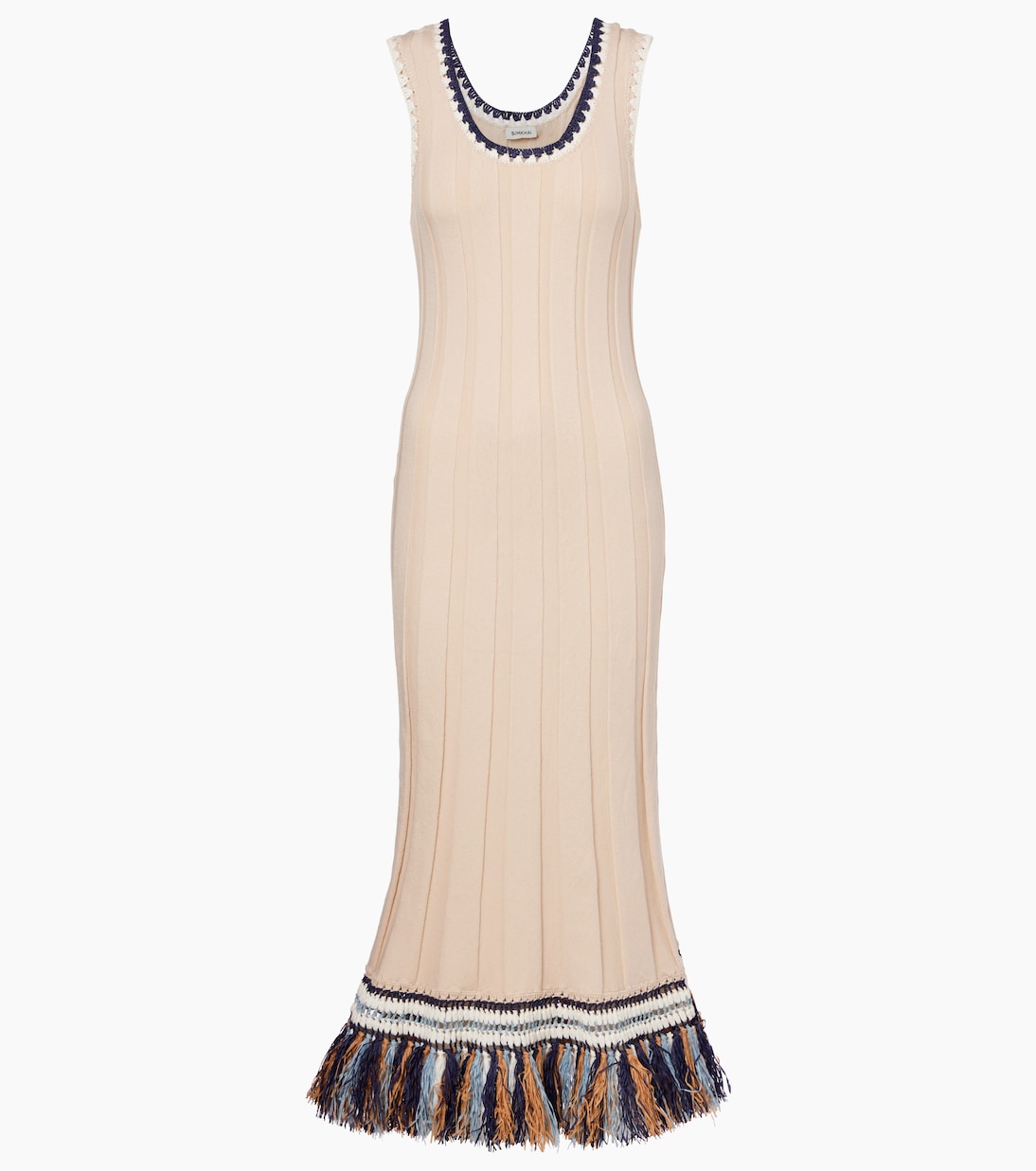 Midikleid Julianna aus Baumwolle und Kaschmir | Simkhai