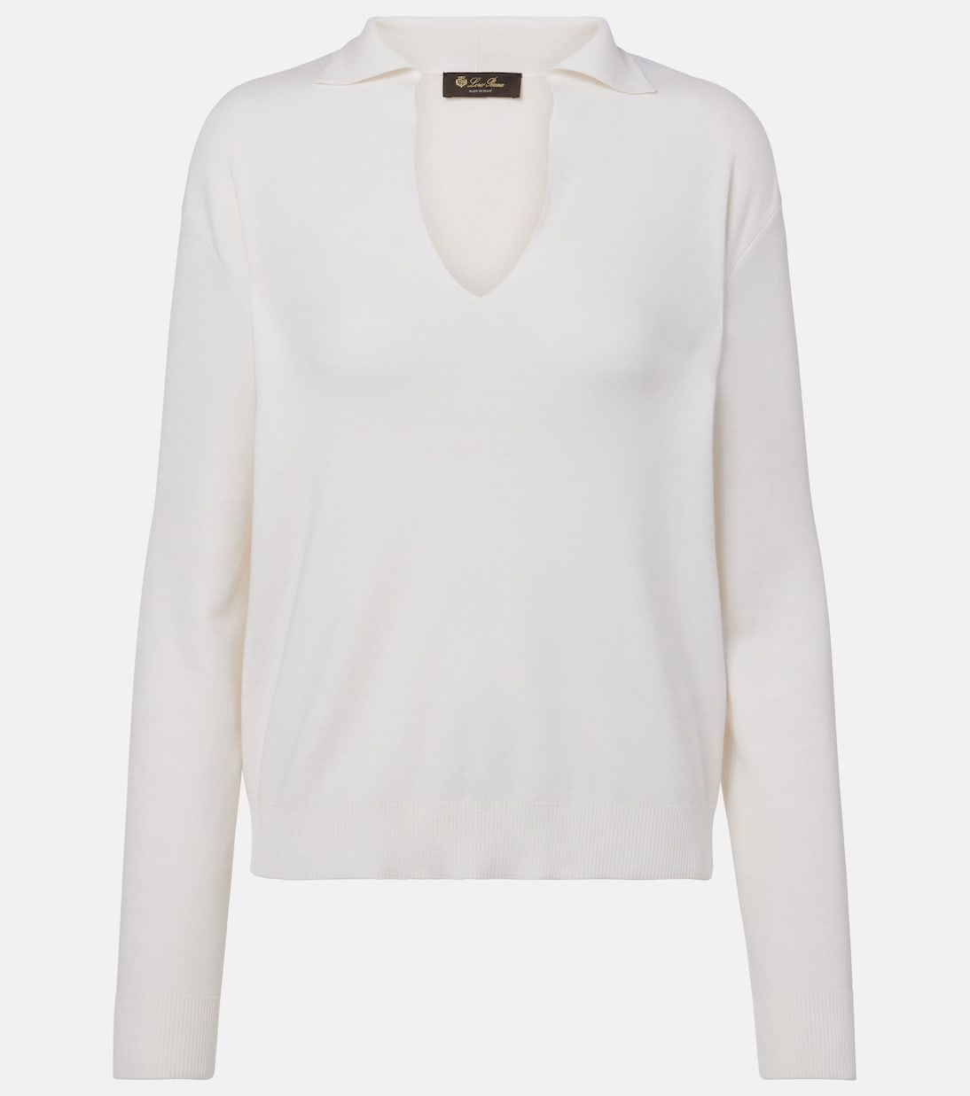 Polopullover aus Seide und Baumwolle | Loro Piana
