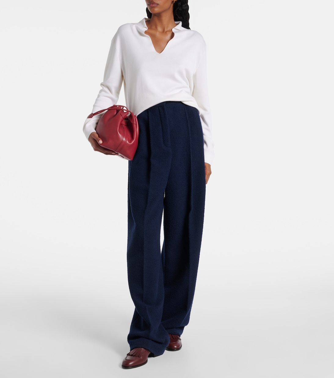 Polopullover aus Seide und Baumwolle | Loro Piana