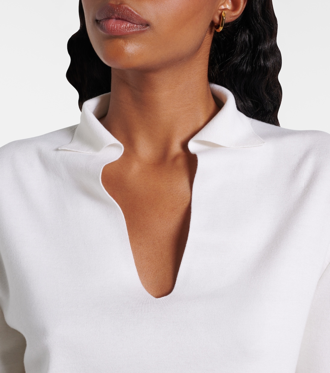 Polopullover aus Seide und Baumwolle | Loro Piana