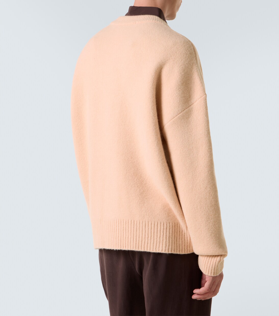 Ami De Cœur wool-blend cardigan | Ami Paris