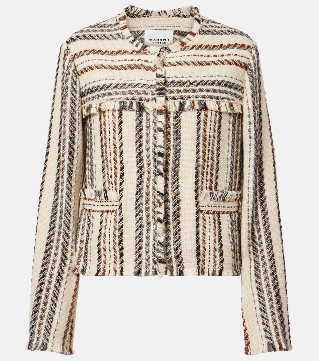 Izaria cotton and wool-blend jacket | Marant Etoile