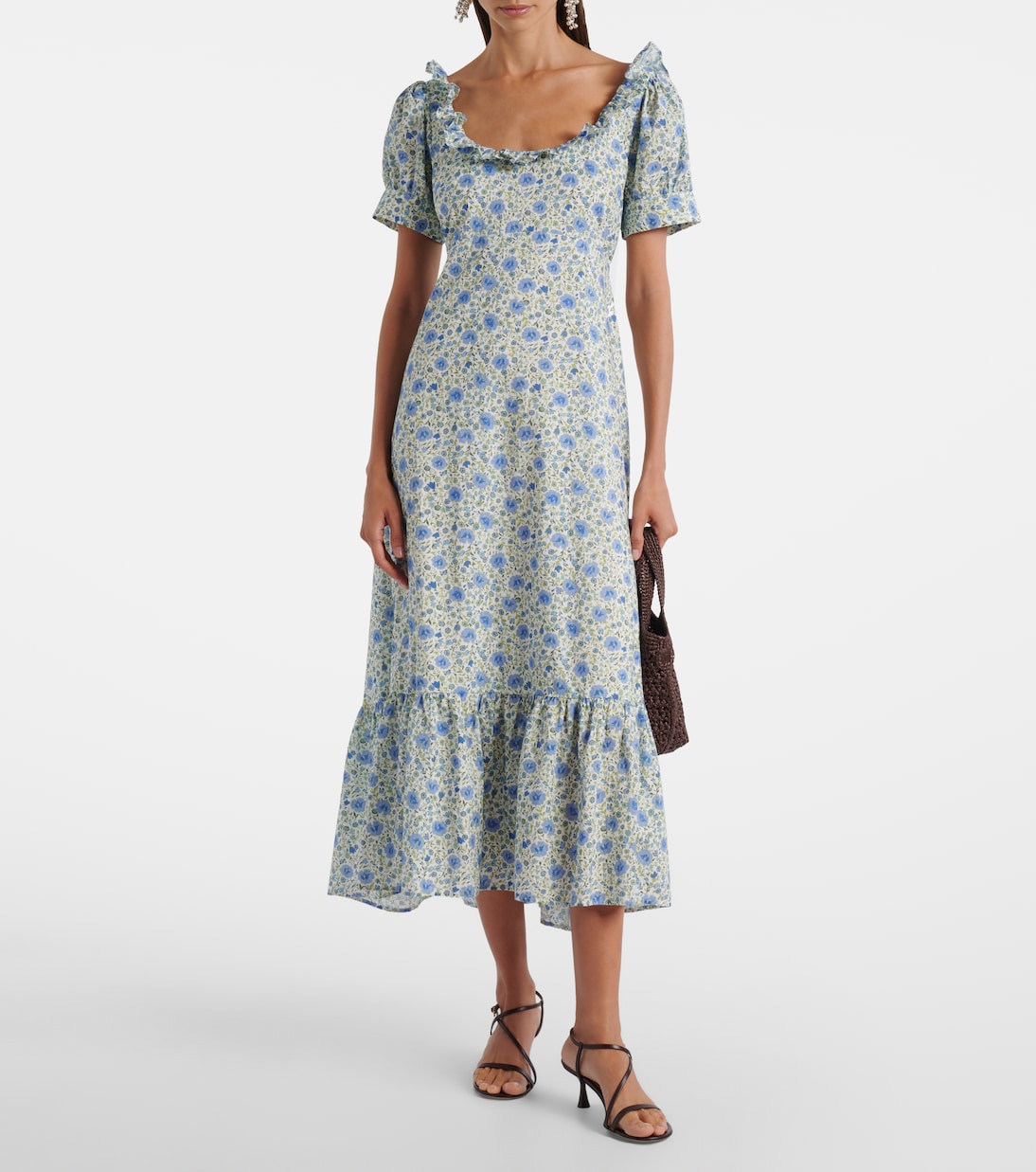 Midikleid Sorana aus Baumwolle | Rixo