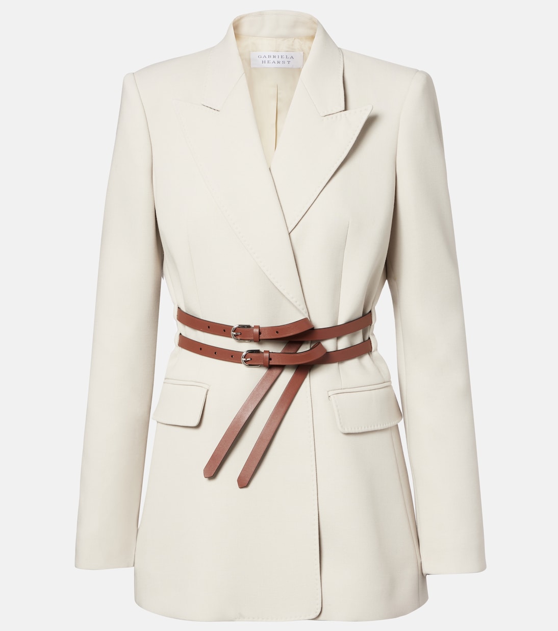 Belted wool blazer | Gabriela Hearst