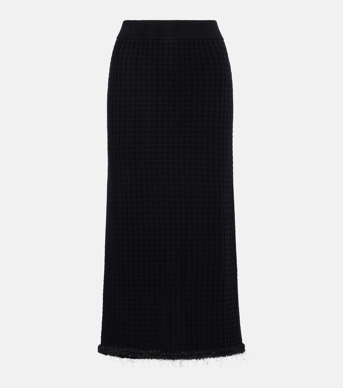 Bleistiftrock aus Wolle und Kaschmir | Jardin des Orangers