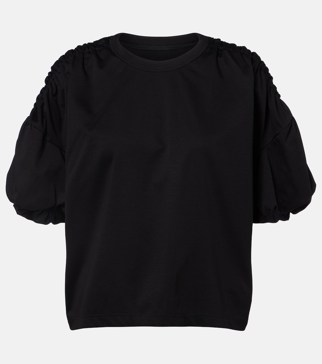 T-Shirt aus Baumwoll-Jersey | Noir Kei Ninomiya