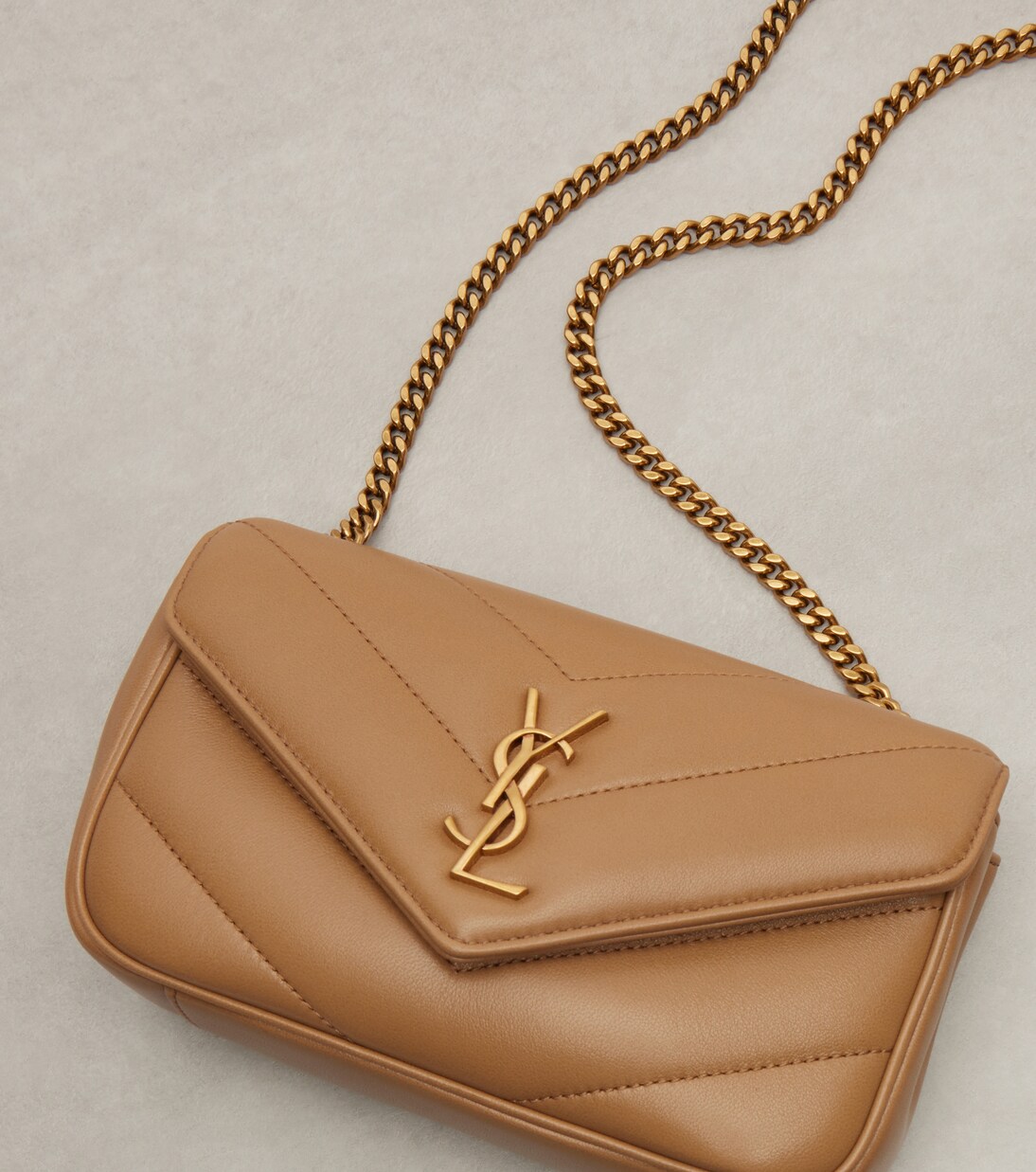 Lou Lou Mini leather crossbody bag | Saint Laurent