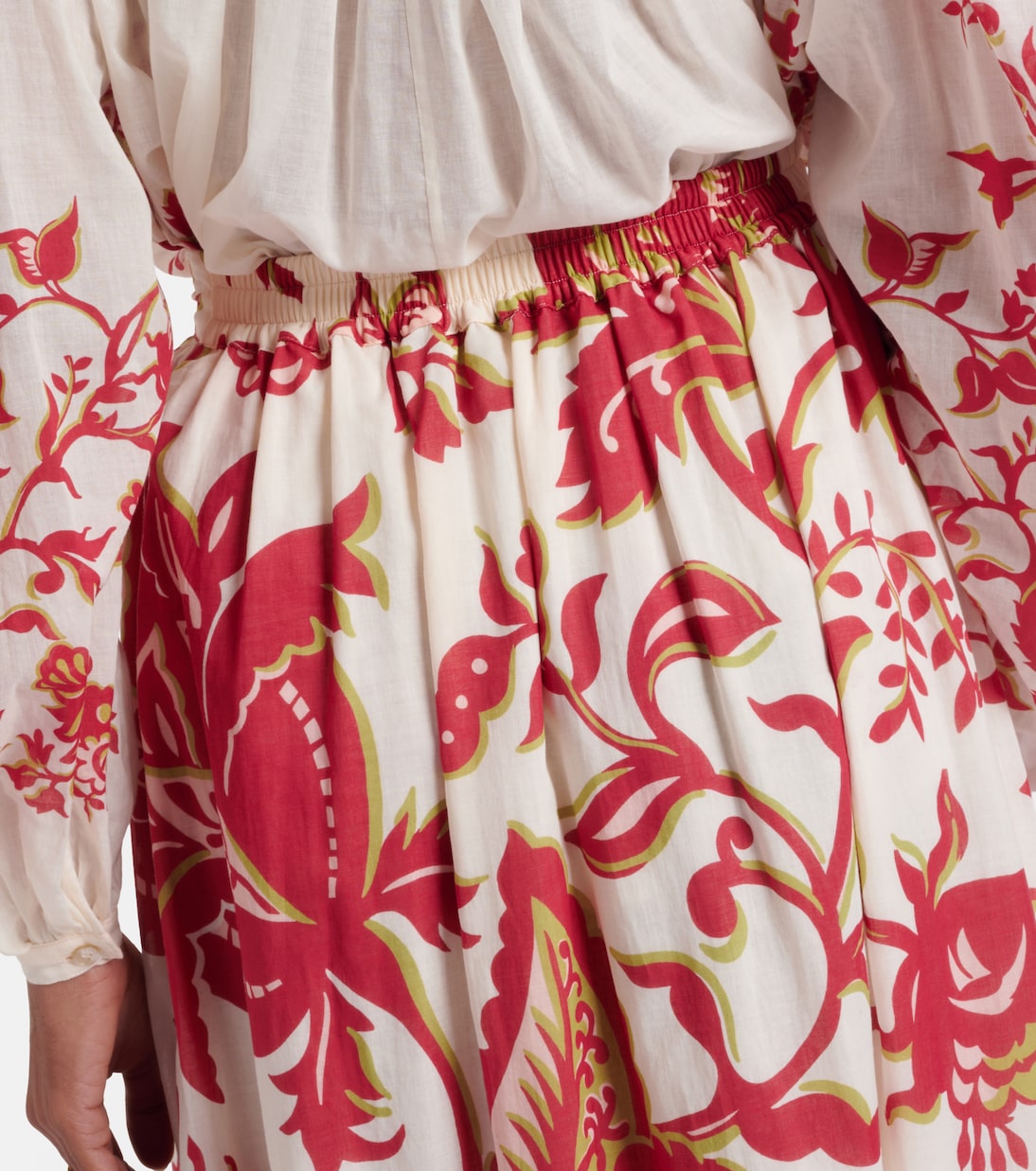 Paisley cotton maxi skirt | Etro