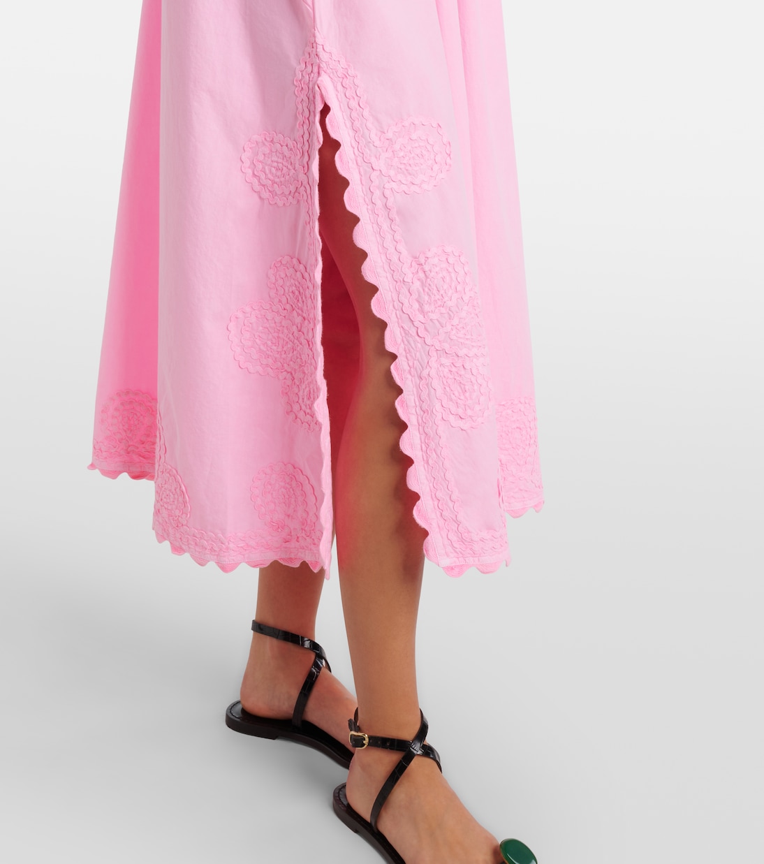 Midikleid aus Baumwollpopeline | Juliet Dunn