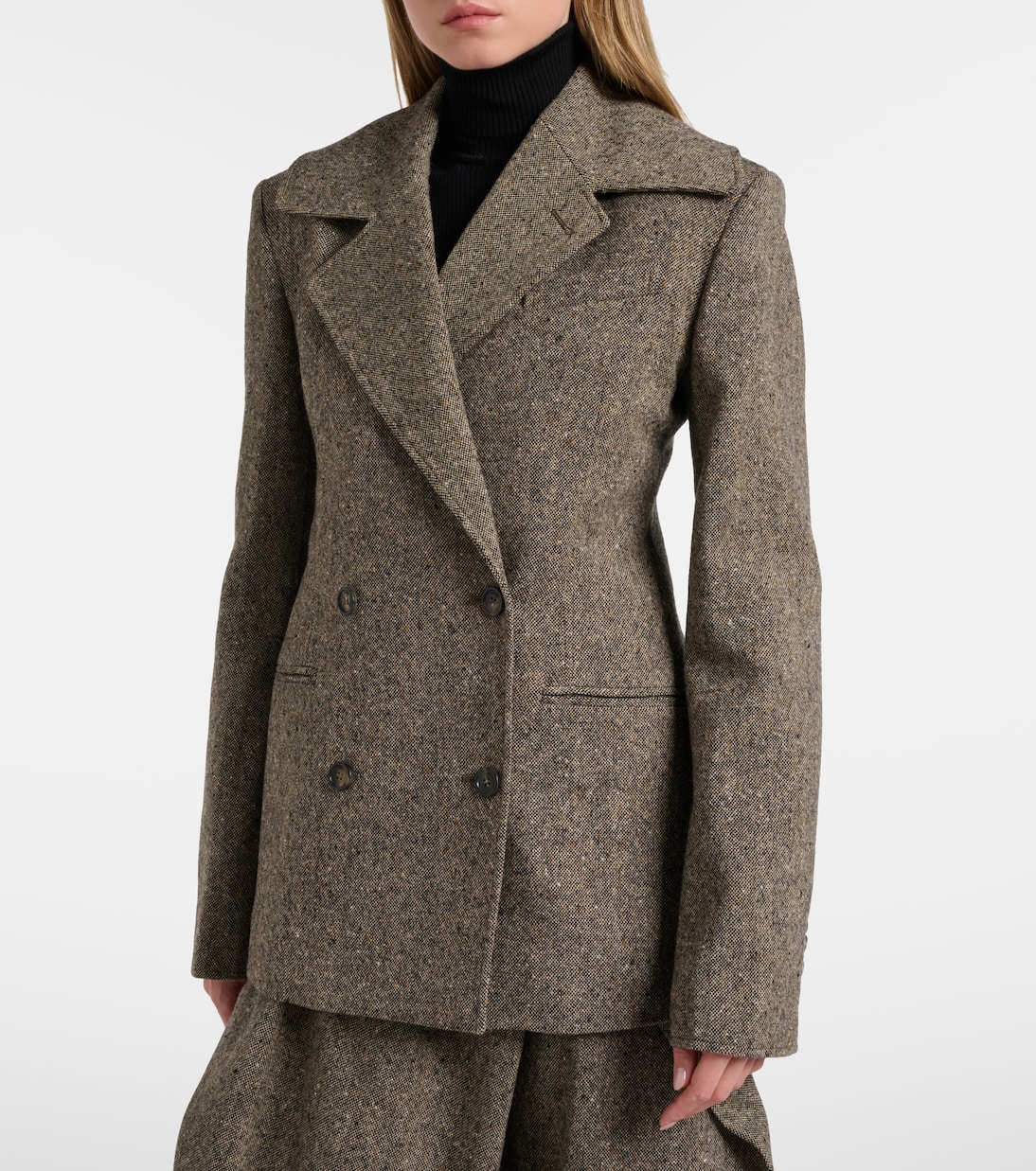 Double-breasted wool jacket | JW Anderson