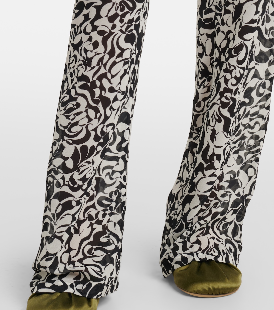 Pantalon droit imprimé | Dries Van Noten