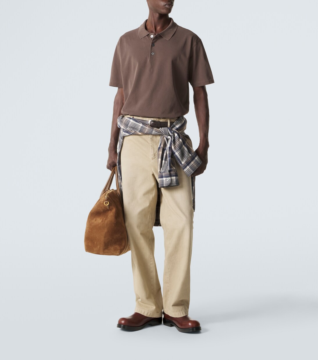 Cotton piqué polo shirt | Frame