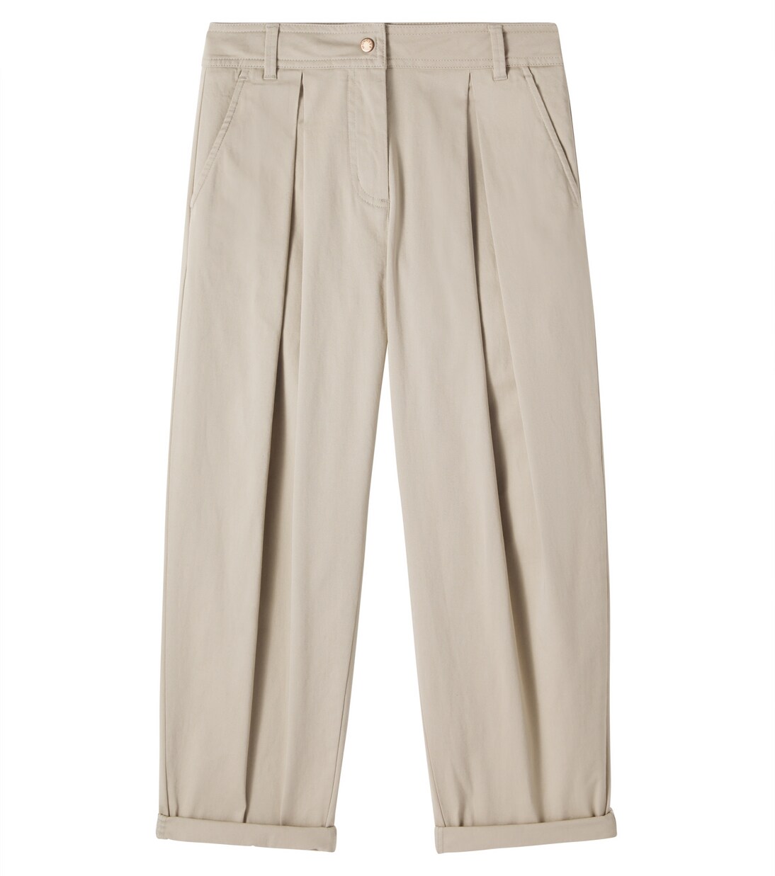 Cotton-blend gabardine pants | Moncler Enfant