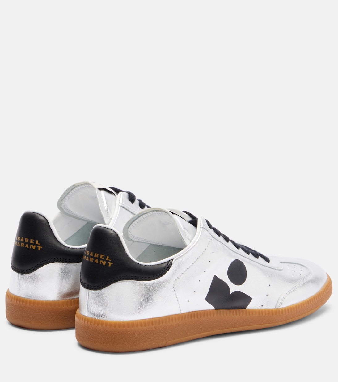 Zapatillas Kaycee de piel metalizada | Isabel Marant