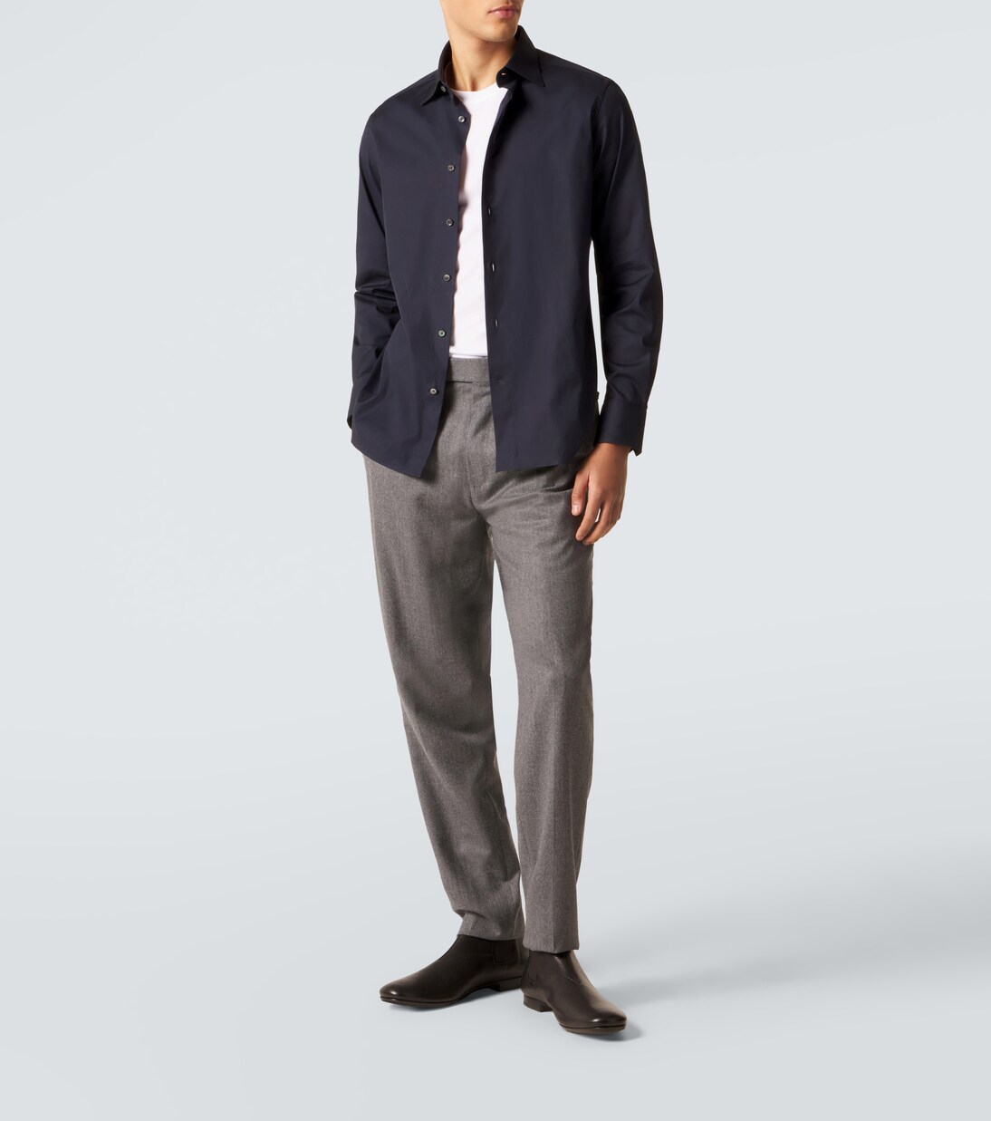 Logo cotton jersey T-shirt | Zegna