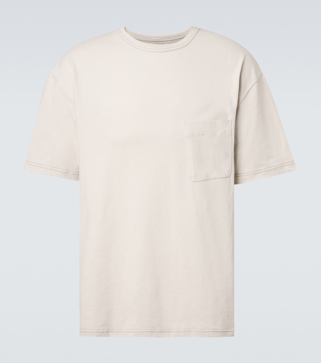 T-Shirt aus Baumwolle und Leinen | Lemaire
