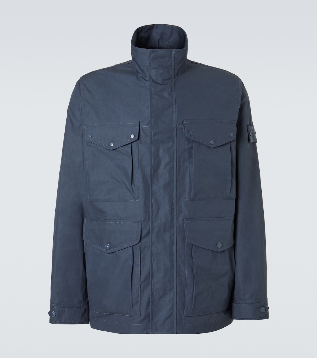 Compass cotton canvas field jacket | Stone Island