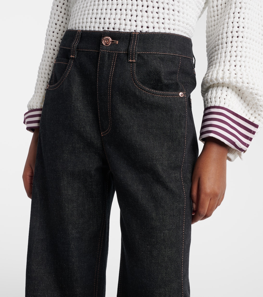 Wide-leg jeans | Brunello Cucinelli