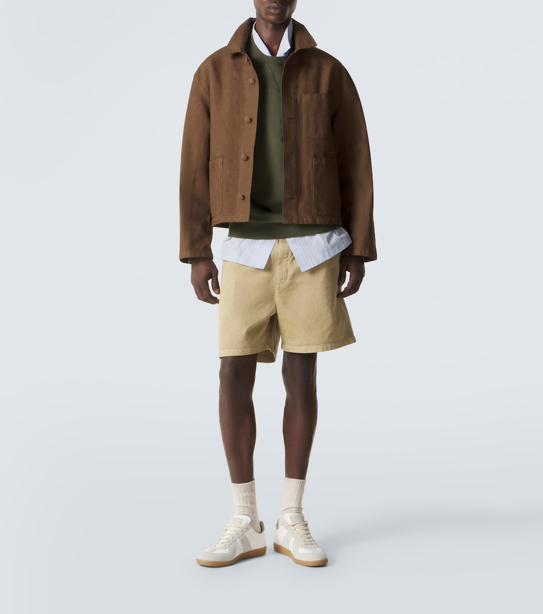 Jacke aus Baumwoll-Twill | Auralee