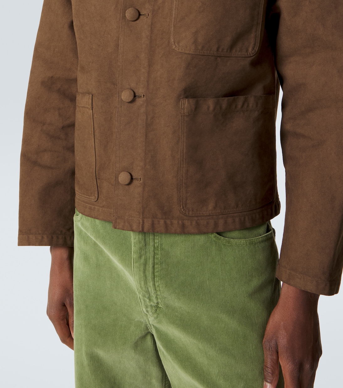 Cotton twill jacket | Auralee