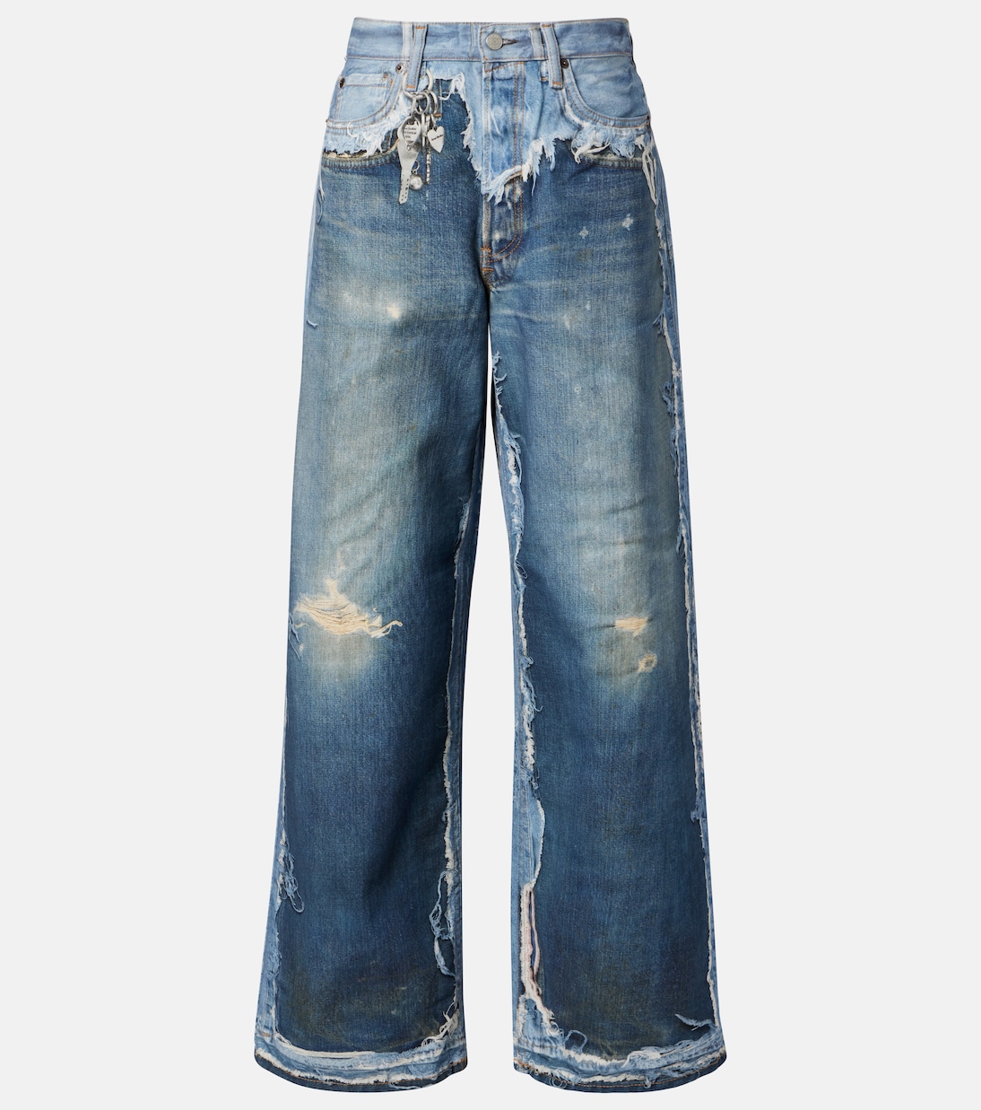 1981 trompe l'œil wide-leg jeans | Acne Studios
