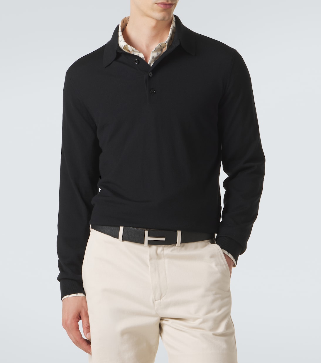 Wool polo sweater | Tom Ford