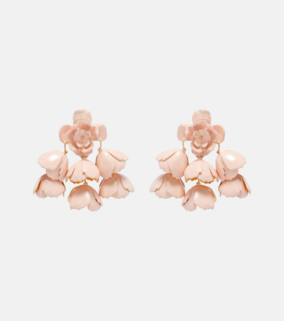 Ohrringe Flower Cloud mit Emaille | Chloé