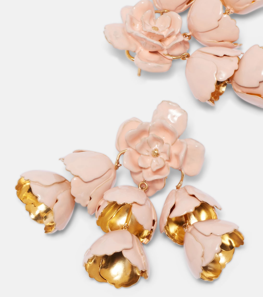 Ohrringe Flower Cloud mit Emaille | Chloé