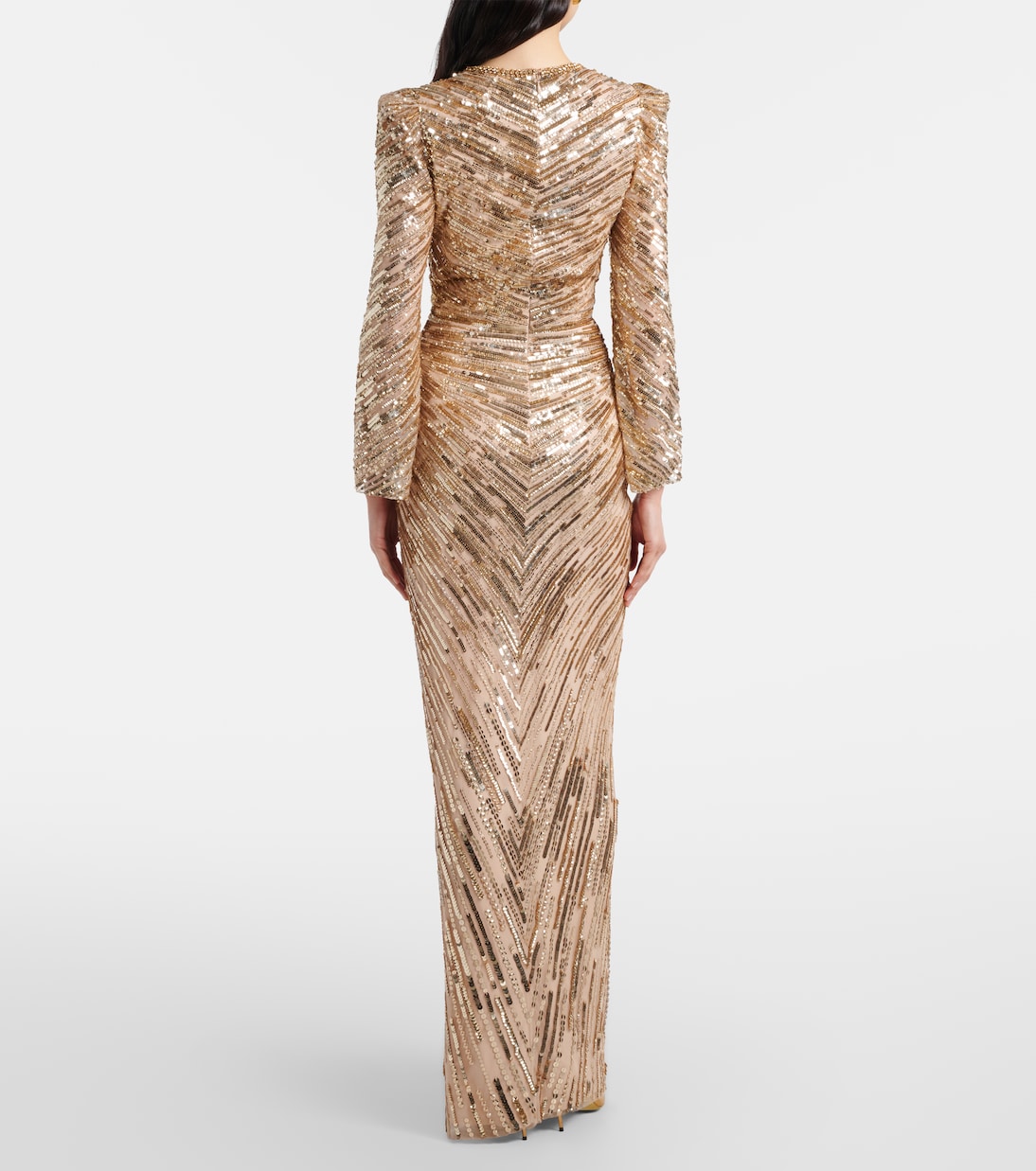 Verzierte Robe Darcy | Jenny Packham