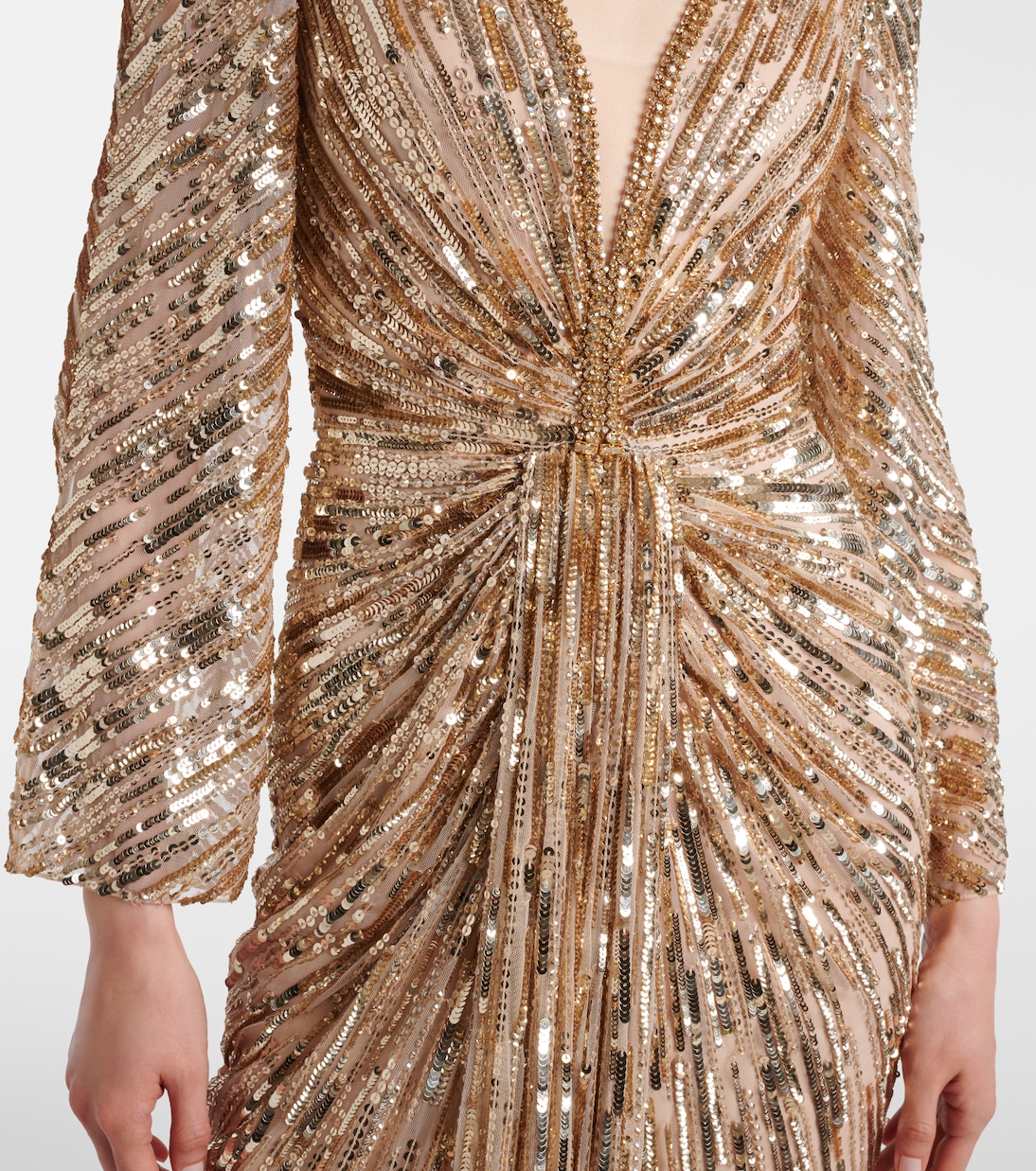 Verzierte Robe Darcy | Jenny Packham