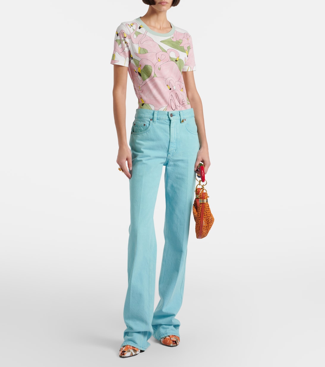 Mules Suzie à fleurs | Chloé