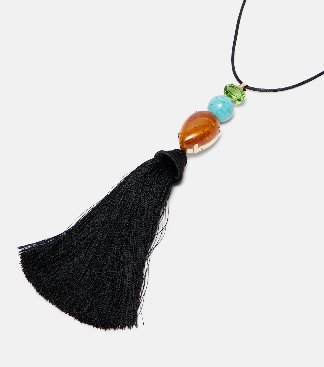 Izzie Tassel embellished necklace | Jennifer Behr