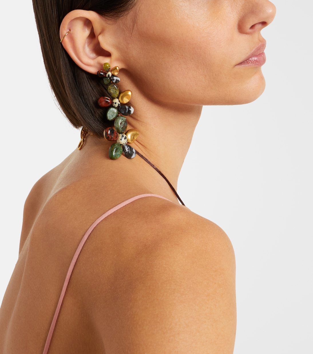 Norma 16kt gold-plated drop earrings | Zimmermann