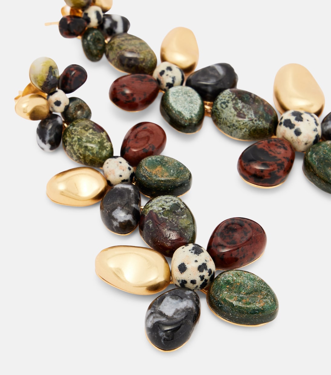 Norma 16kt gold-plated drop earrings | Zimmermann