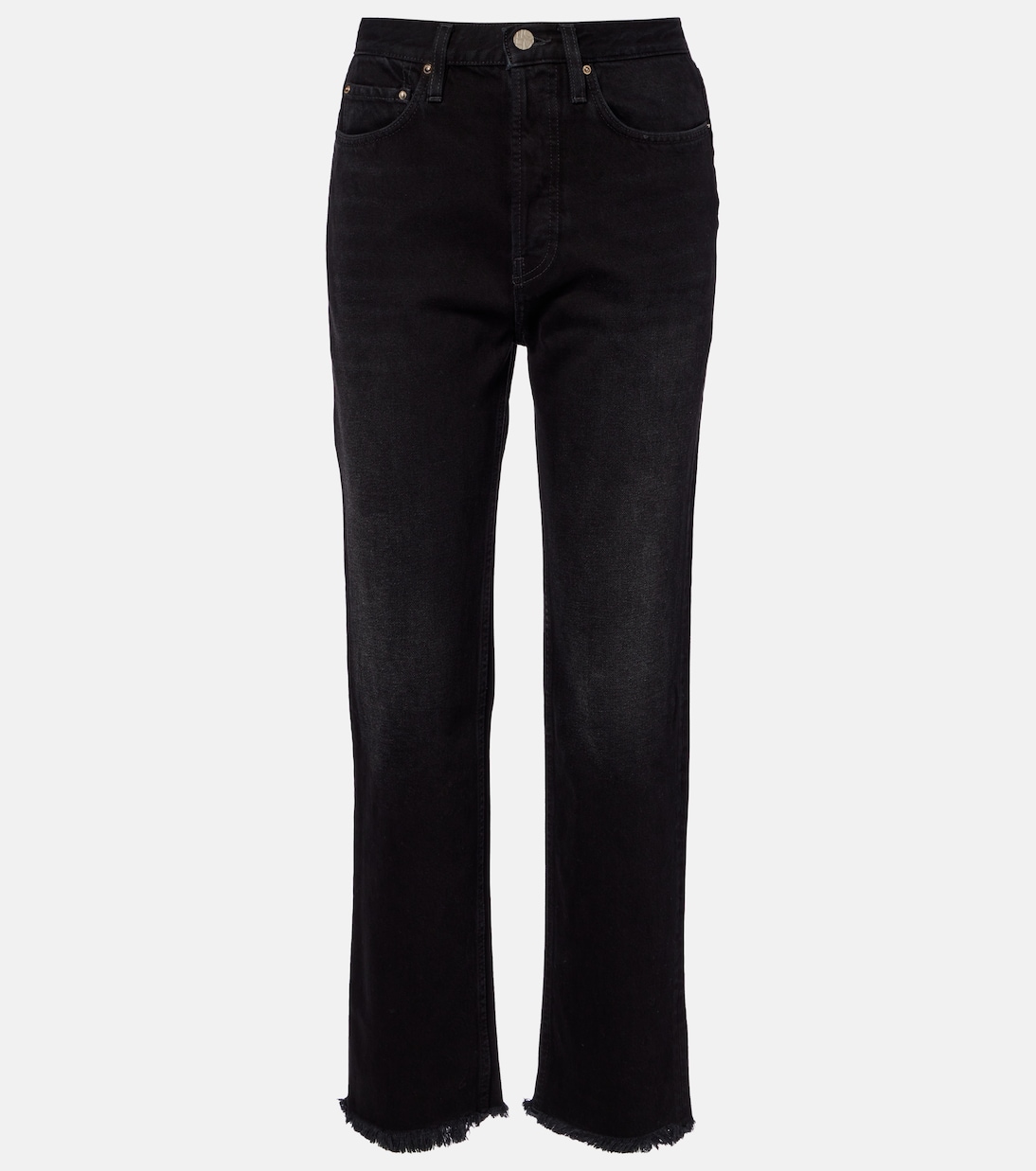 Distressed straight jeans | Toteme