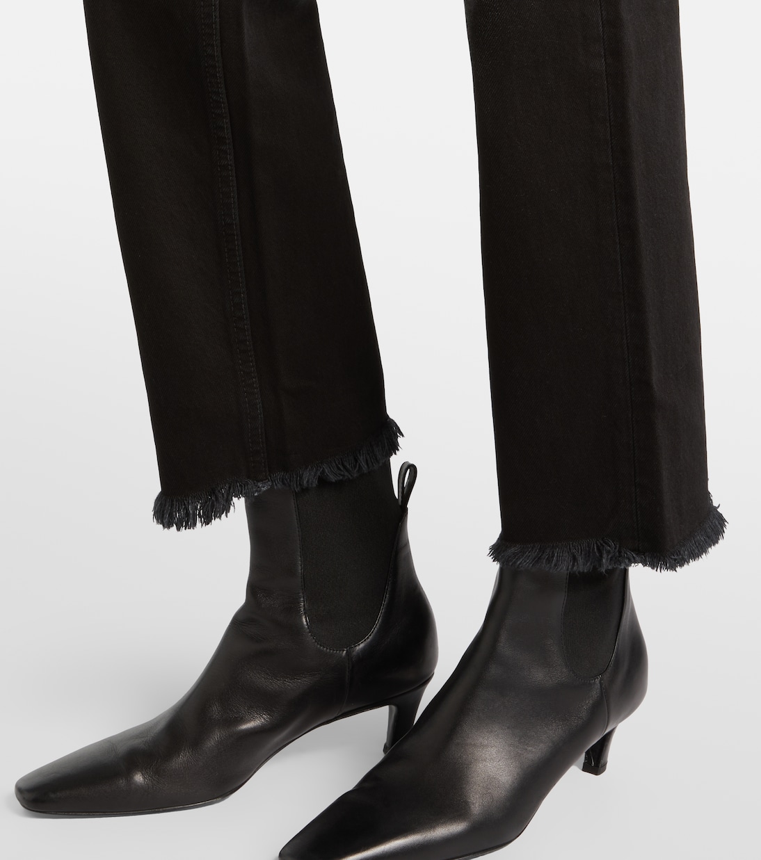 Distressed straight jeans | Toteme