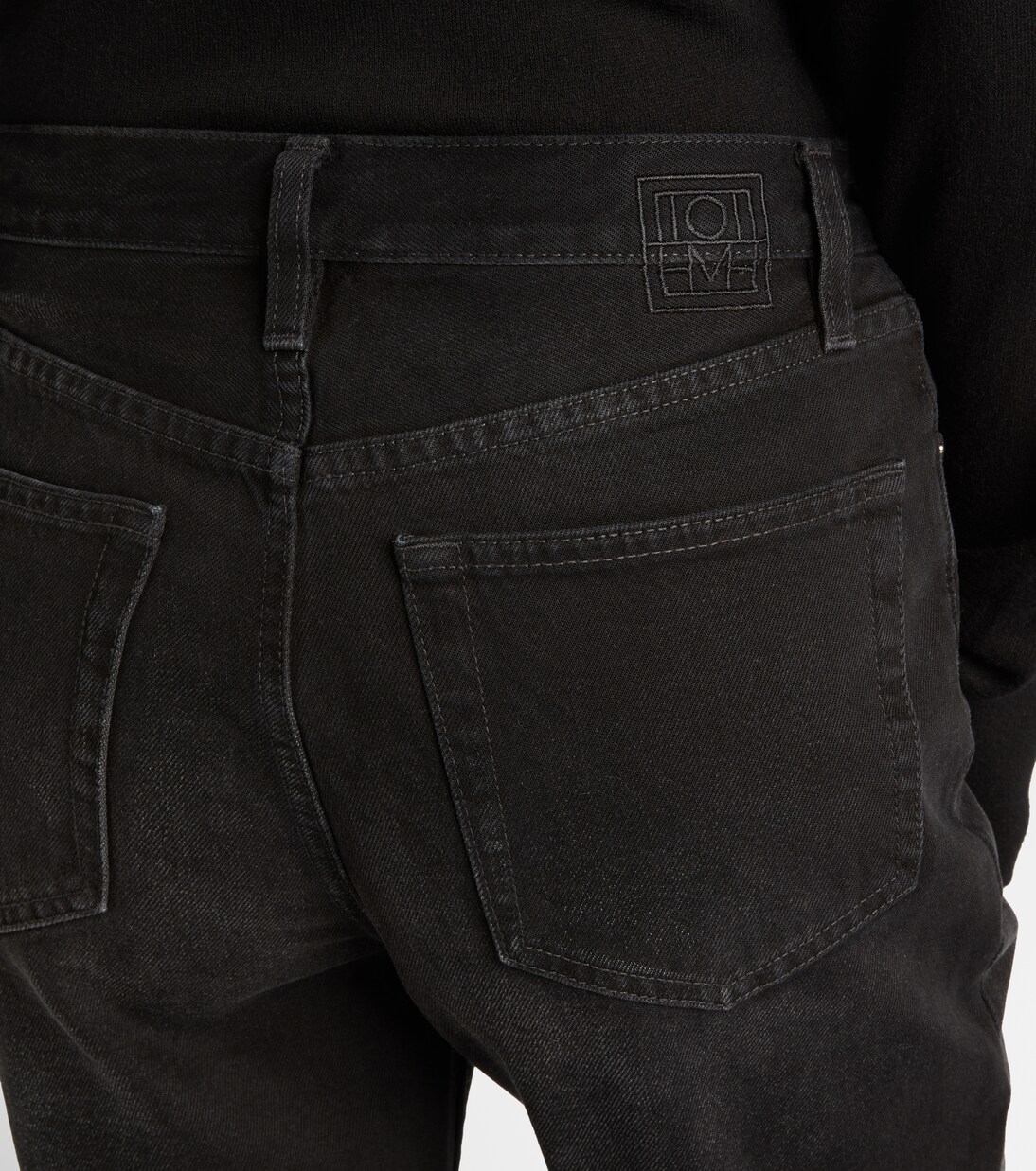 Distressed straight jeans | Toteme