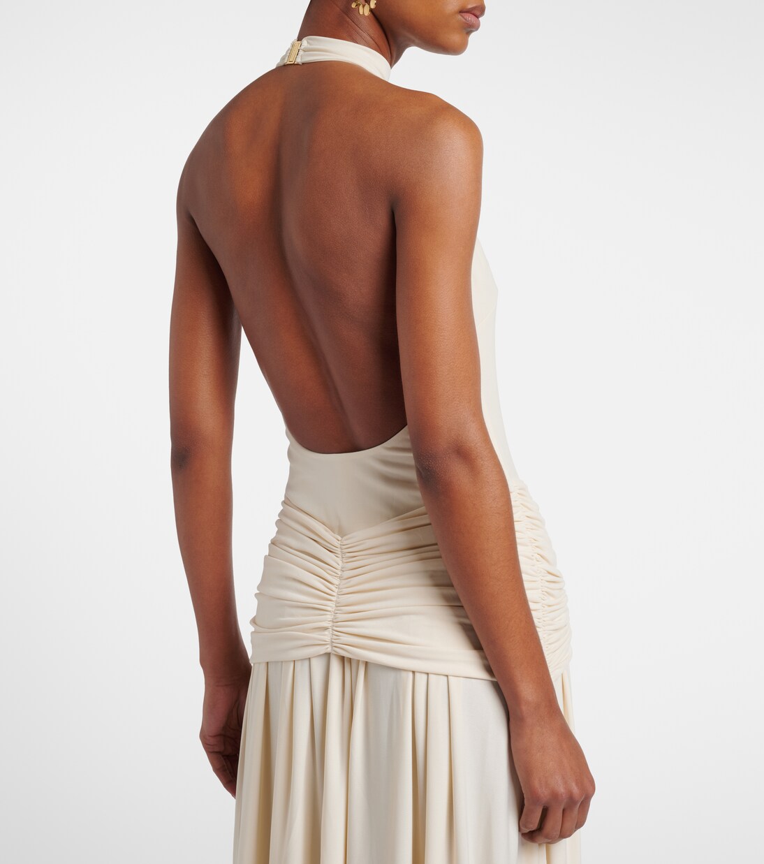 Zoya halterneck maxi dress | Bananhot