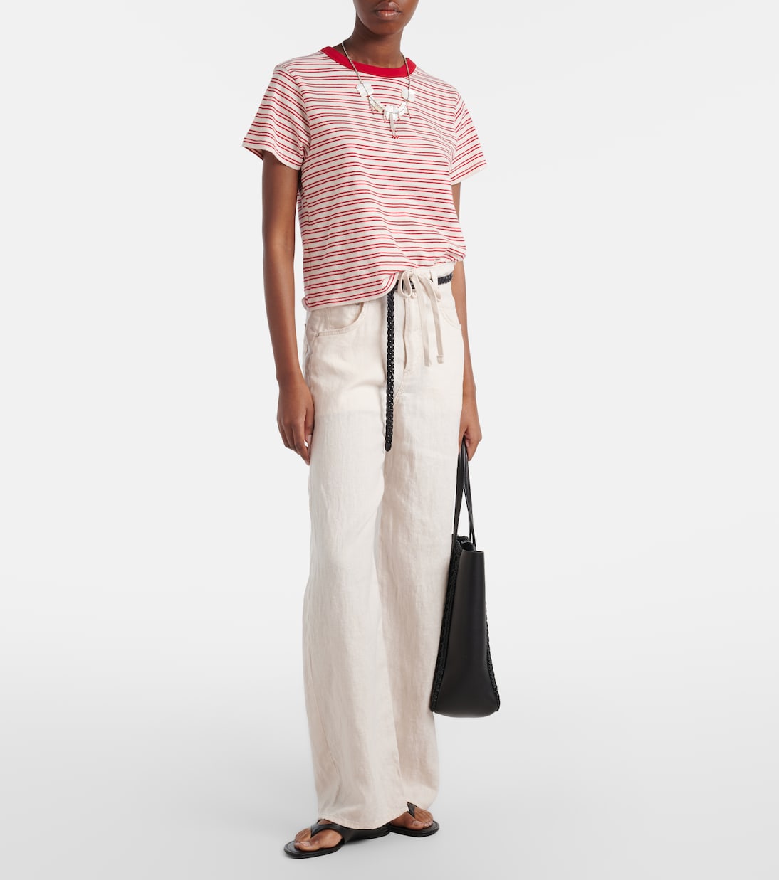 Brynn linen wide-leg pants | Citizens of Humanity