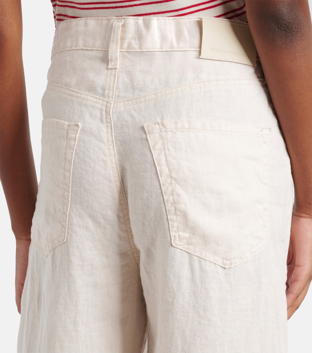 Brynn linen wide-leg pants | Citizens of Humanity