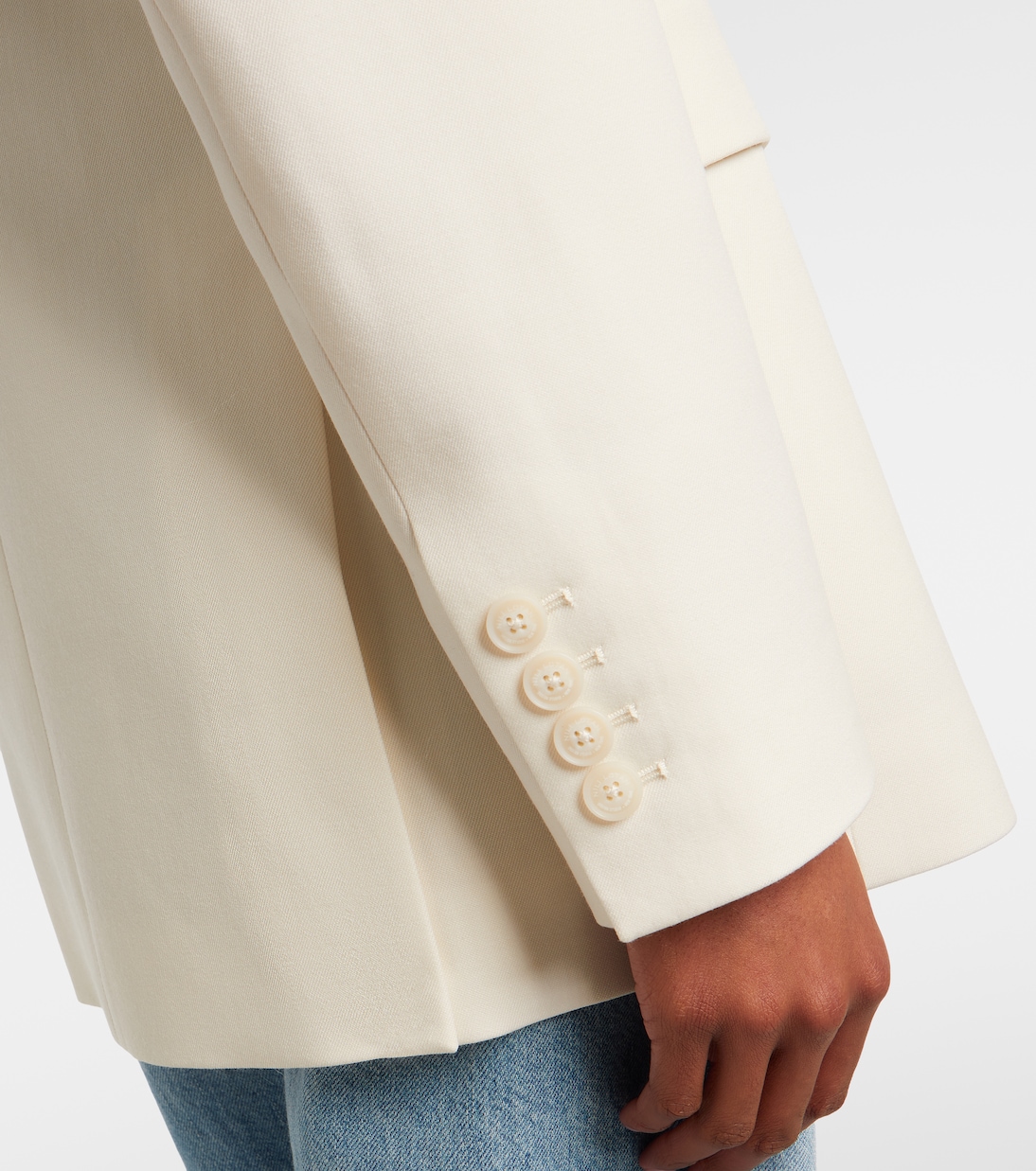 Weston double-breasted virgin wool blazer | Nili Lotan
