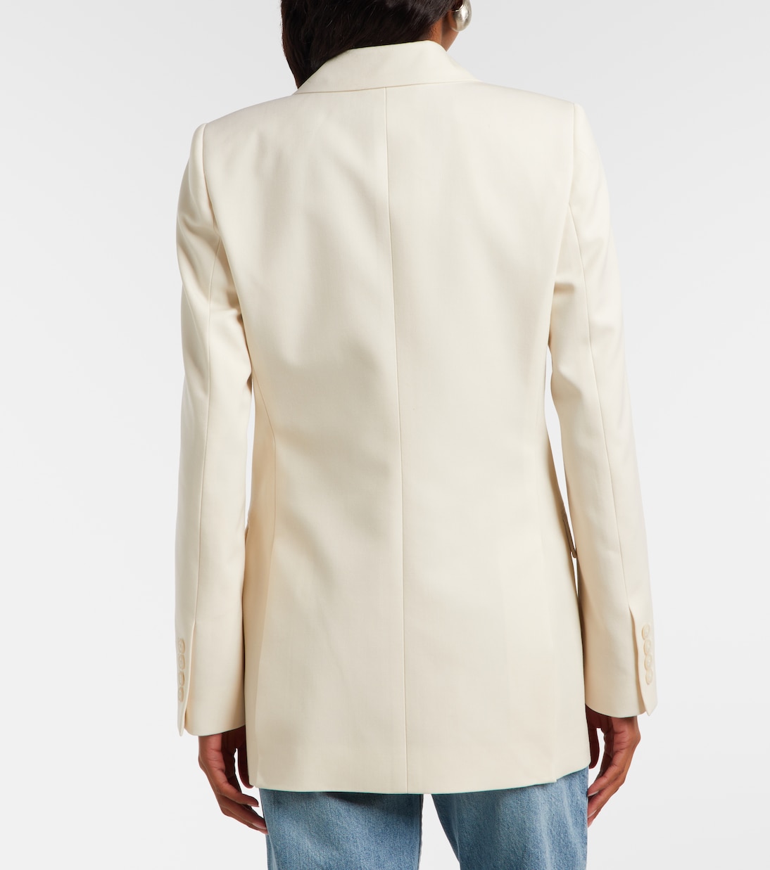 Weston double-breasted virgin wool blazer | Nili Lotan