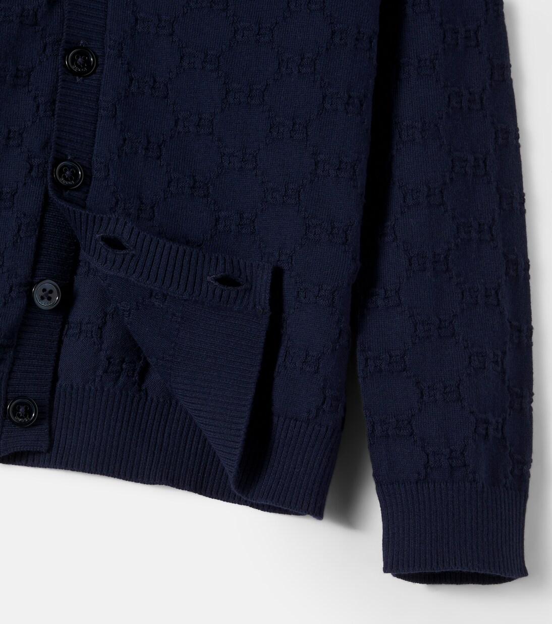 Cardigan GG aus Baumwoll-Jacquard | Gucci Kids