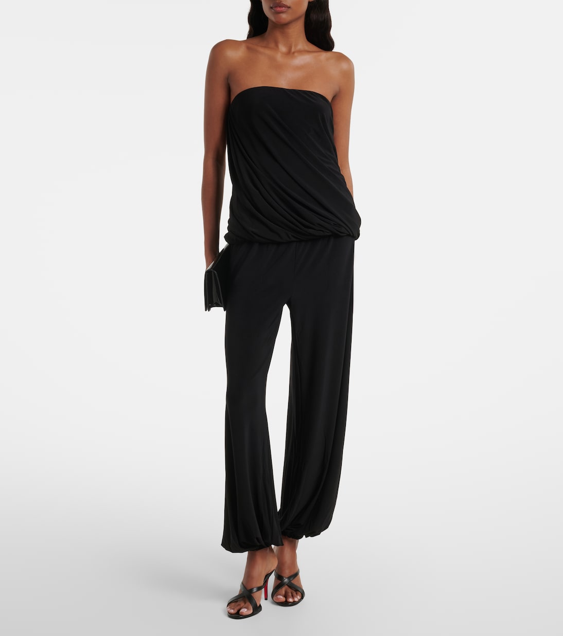 Pantalon de survêtement Puff en jersey | Norma Kamali