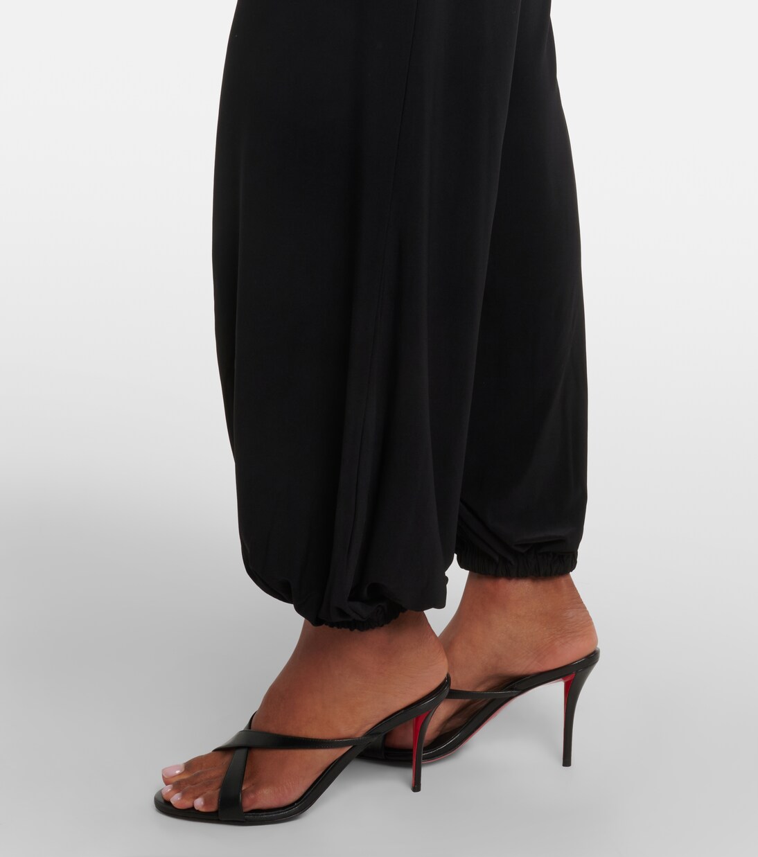 Pantalon de survêtement Puff en jersey | Norma Kamali
